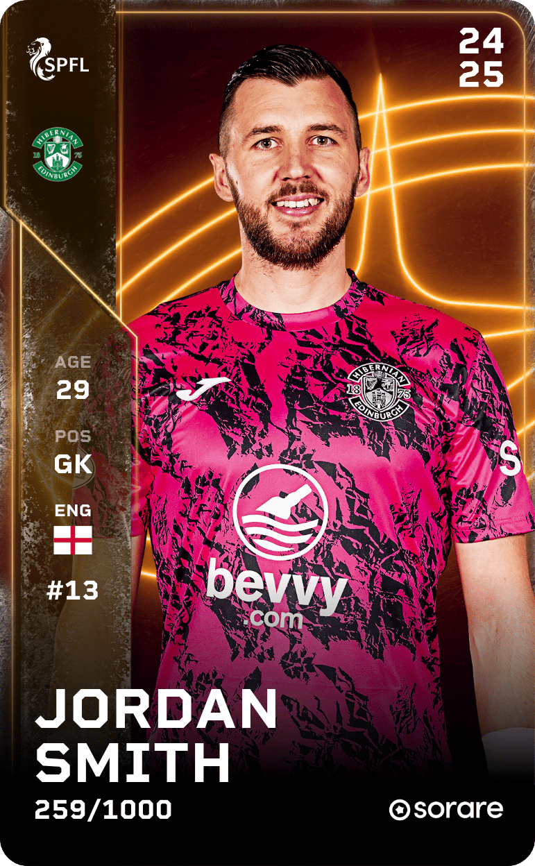 Jordan Smith 2024-25 • Limited 259/1000