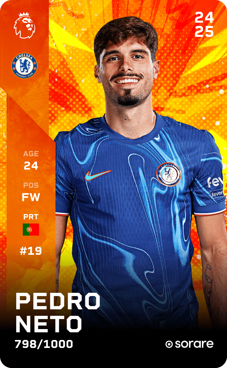 Pedro Neto 2024-25 • Limited 798/1000