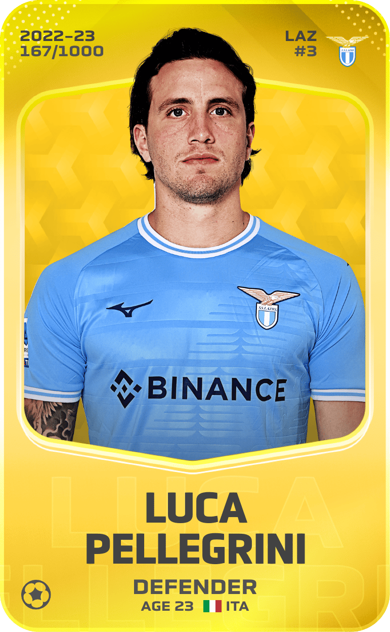 Luca Pellegrini 2022-23 • Limited 167/1000