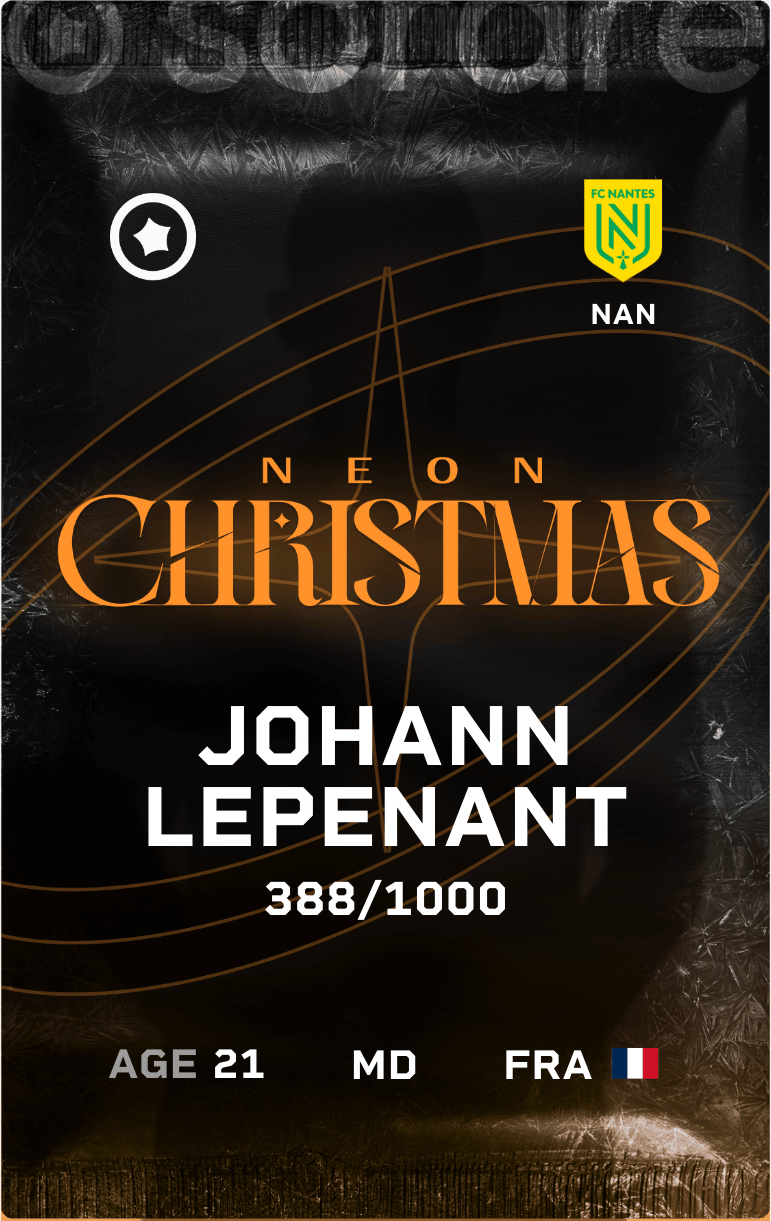 Johann Lepenant 2024-25 • Limited 388/1000