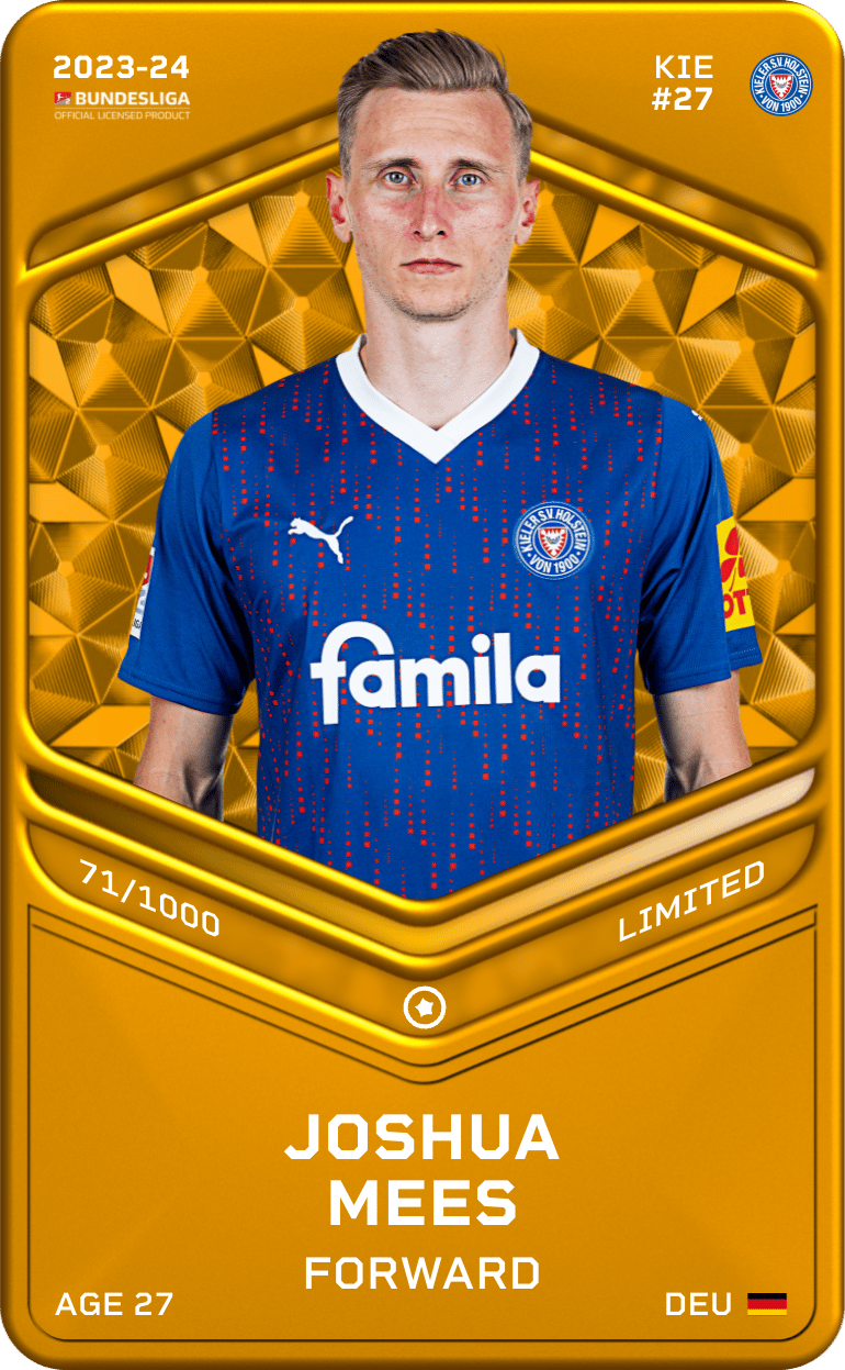 Joshua Mees 2023-24 • Limited 71/1000