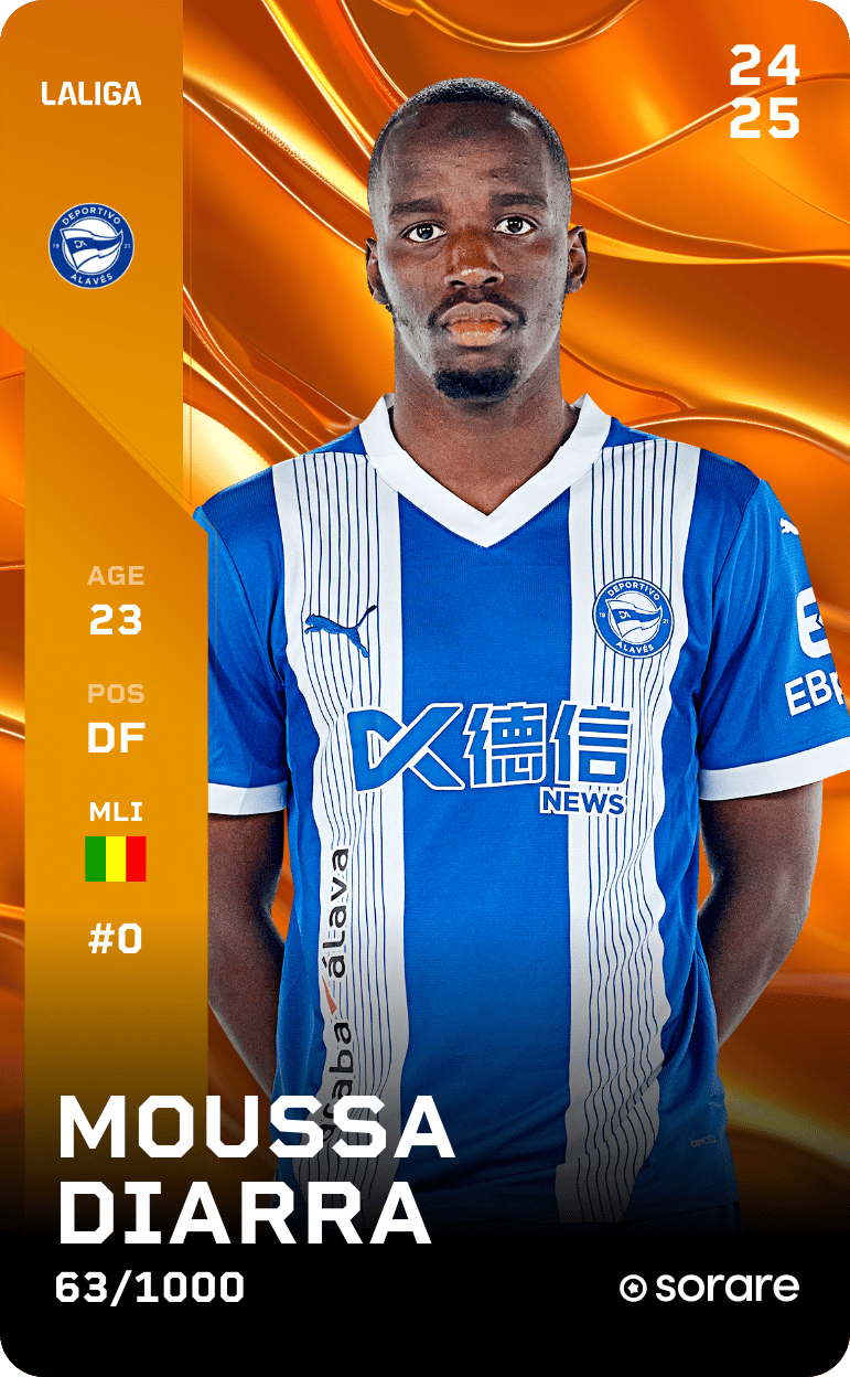 Moussa Diarra 2024-25 • Limited 63/1000