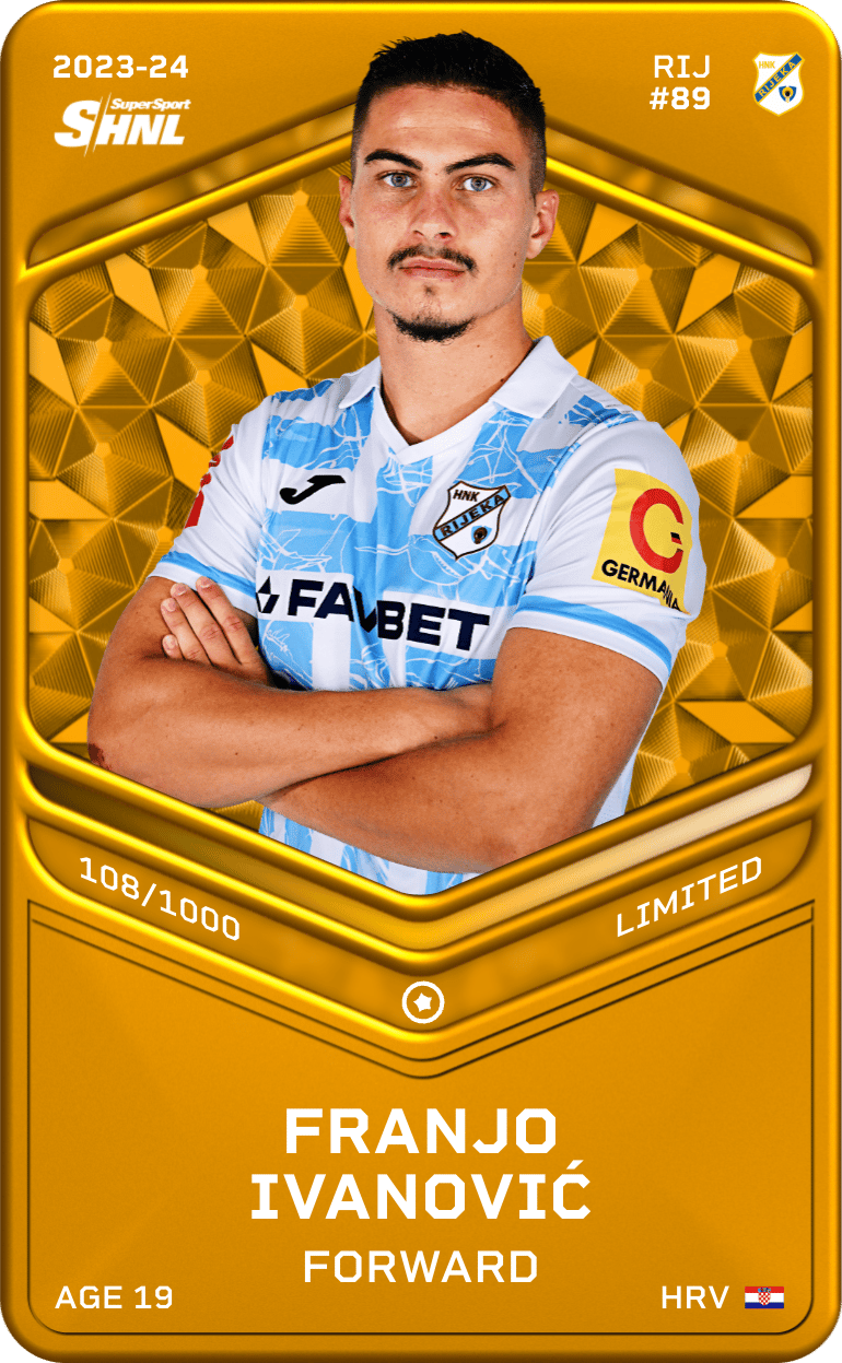 Franjo Ivanović 2023-24 • Limited 108/1000