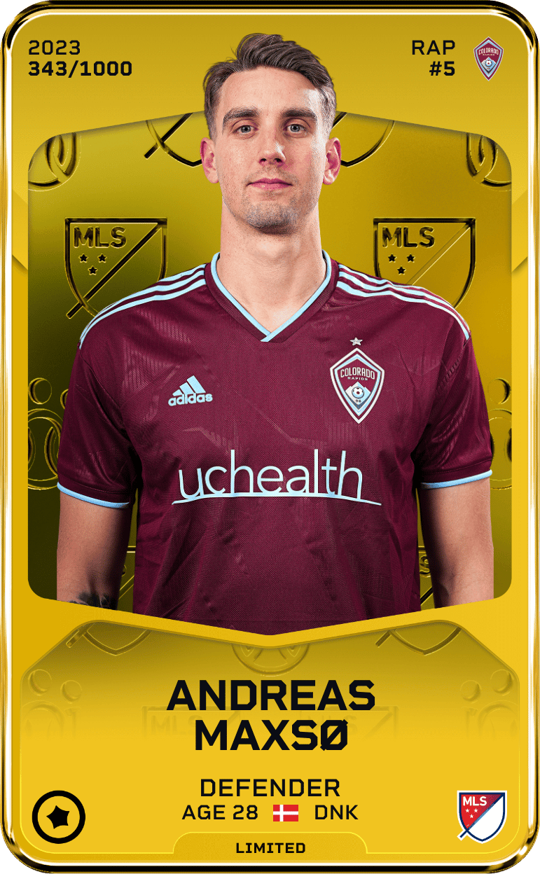 Andreas Maxsø 2023-24 • Limited 343/1000