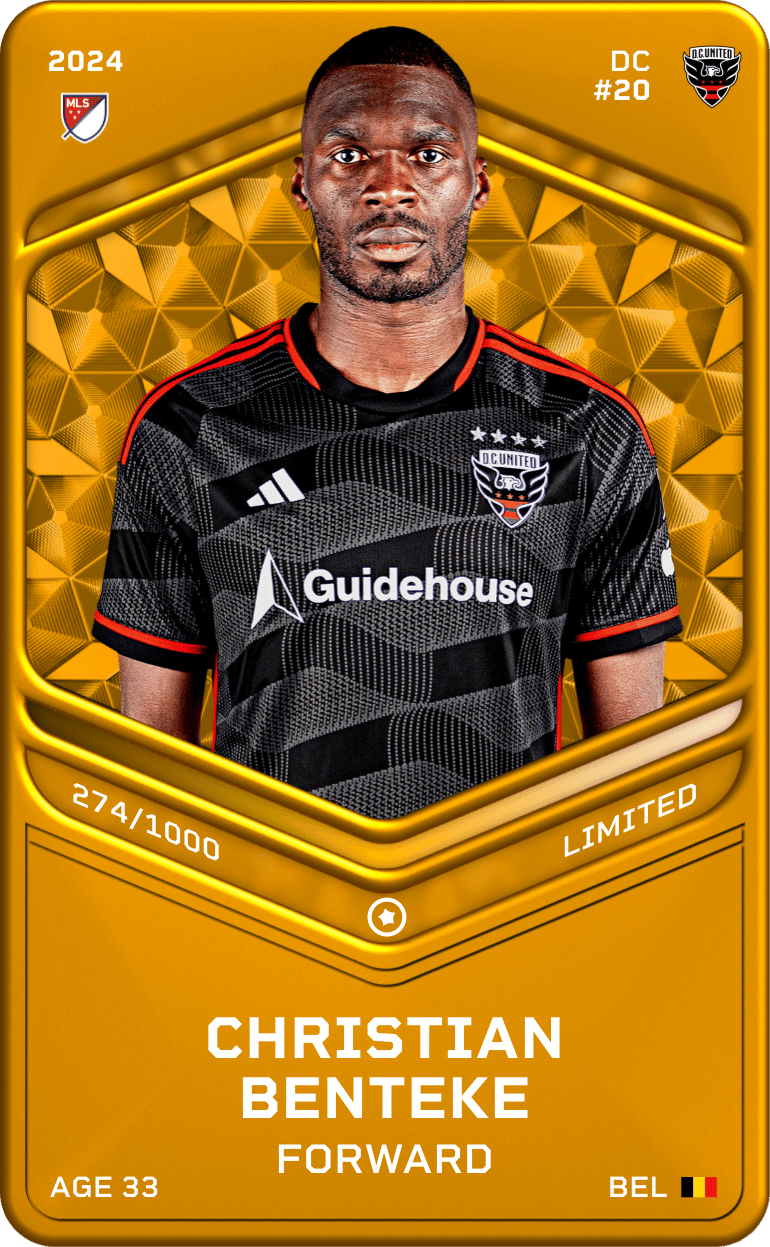 Christian Benteke 2024-25 • Limited 274/1000