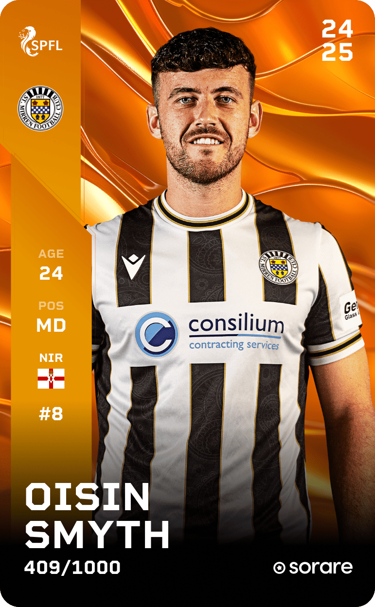 Oisin Smyth 2024-25 • Limited 409/1000