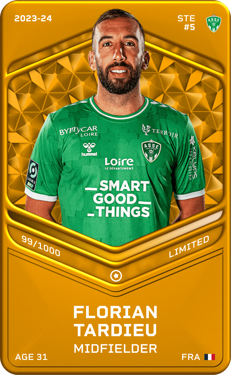 Florian Tardieu 2023-24 • Limited 99/1000