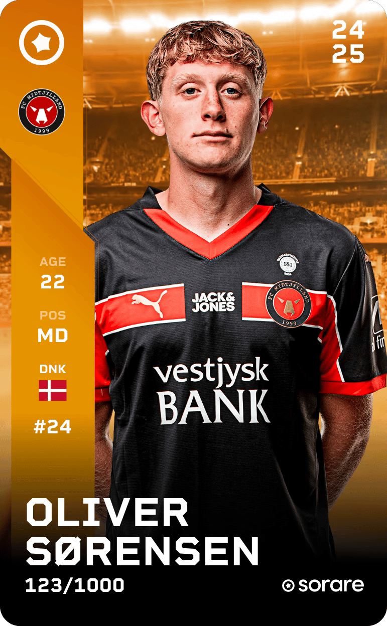 Oliver Sørensen 2024-25 • Limited 123/1000