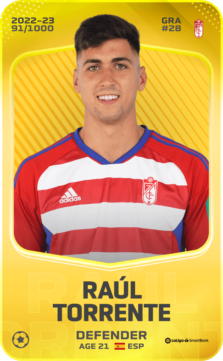 Raúl Torrente 2022-23 • Limited 91/1000