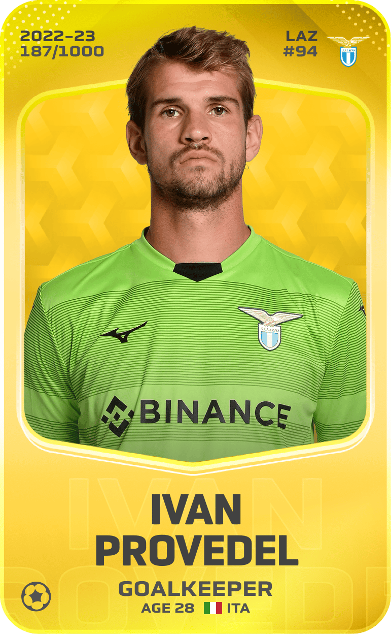 Ivan Provedel 2022-23 • Limited 187/1000