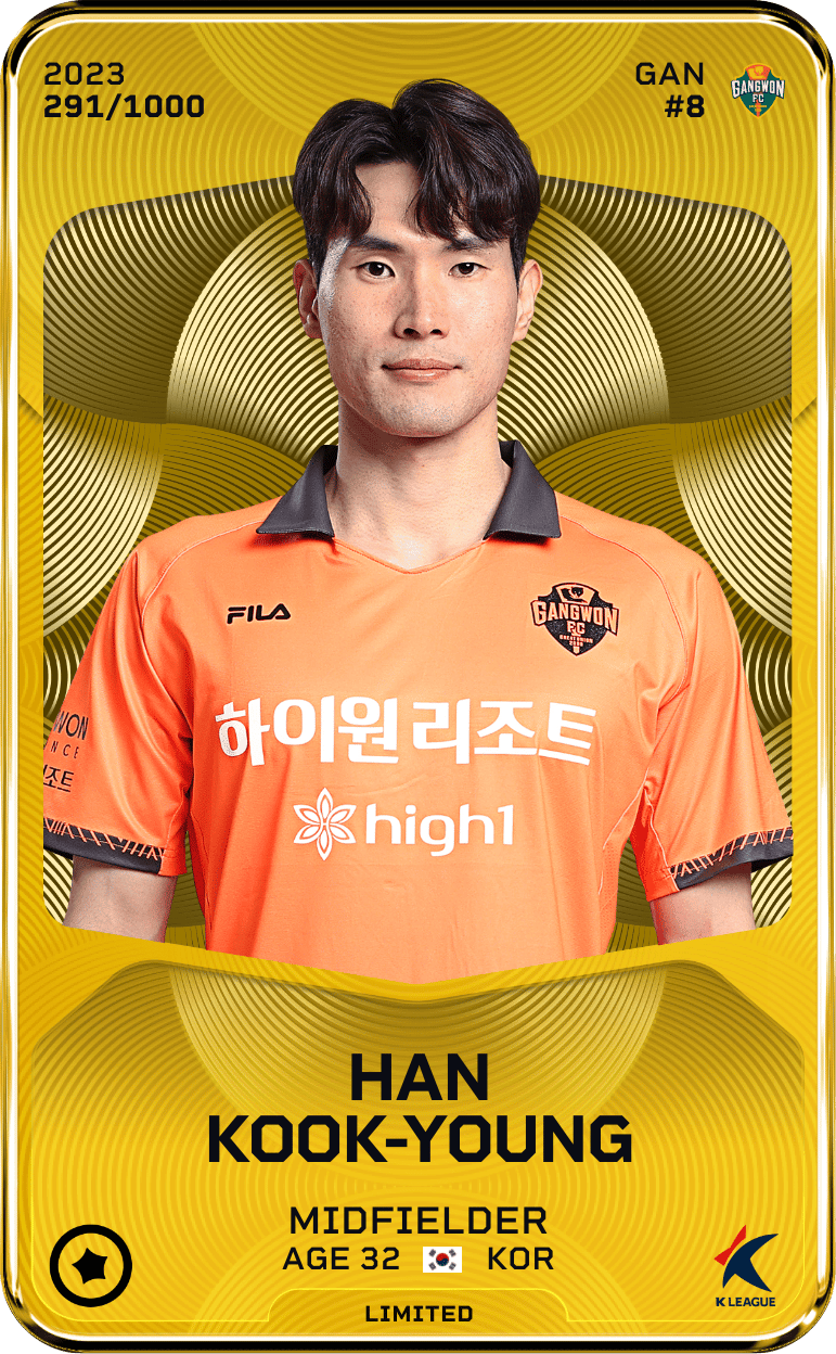 Han Kook-Young 2023-24 • Limited 291/1000