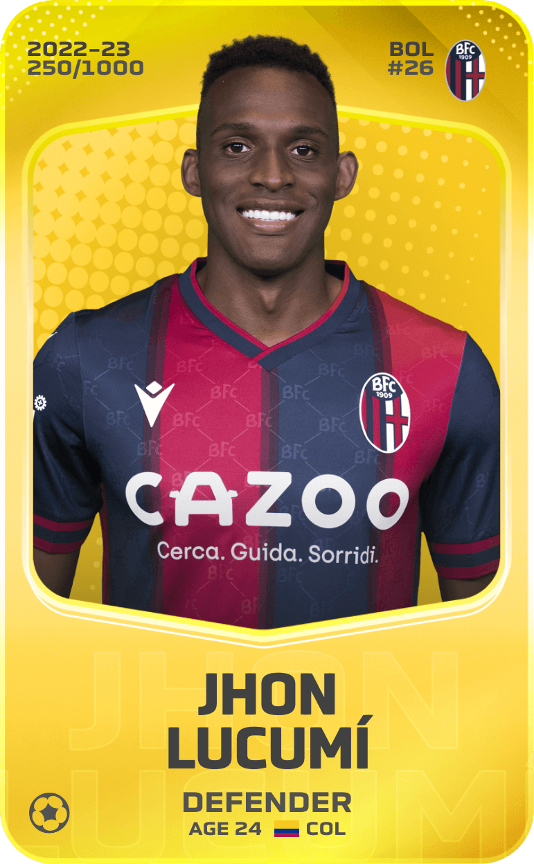 Jhon Lucumí 2022-23 • Limited 250/1000