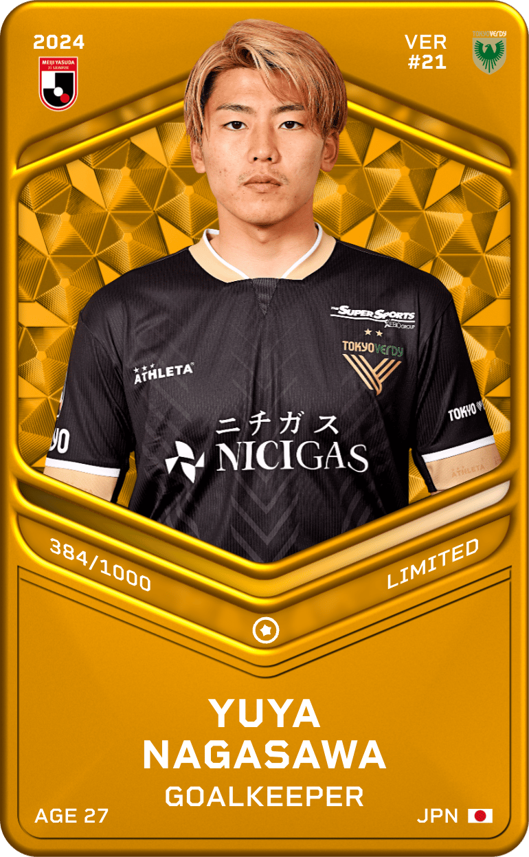 Yuya Nagasawa 2024-25 • Limited 384/1000