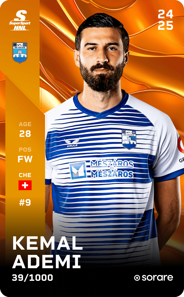 Kemal Ademi 2024-25 • Limited 39/1000