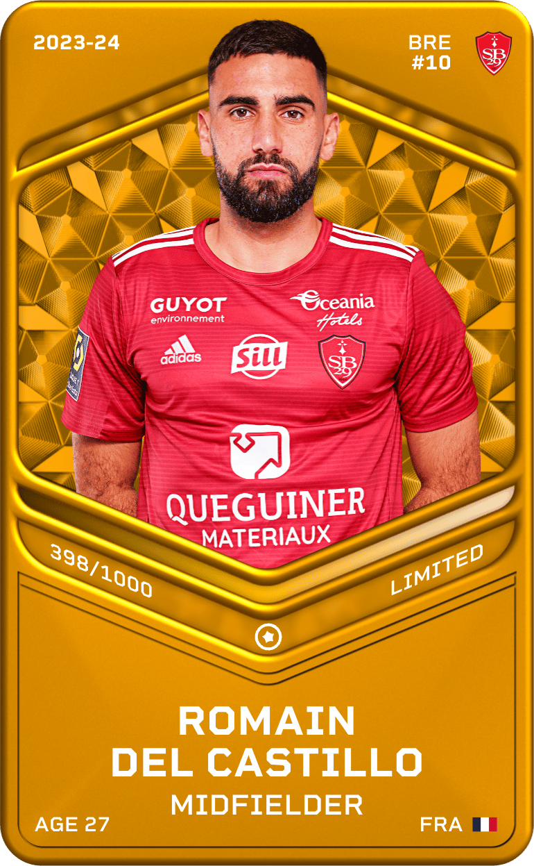 Romain Del Castillo 2023-24 • Limited 398/1000