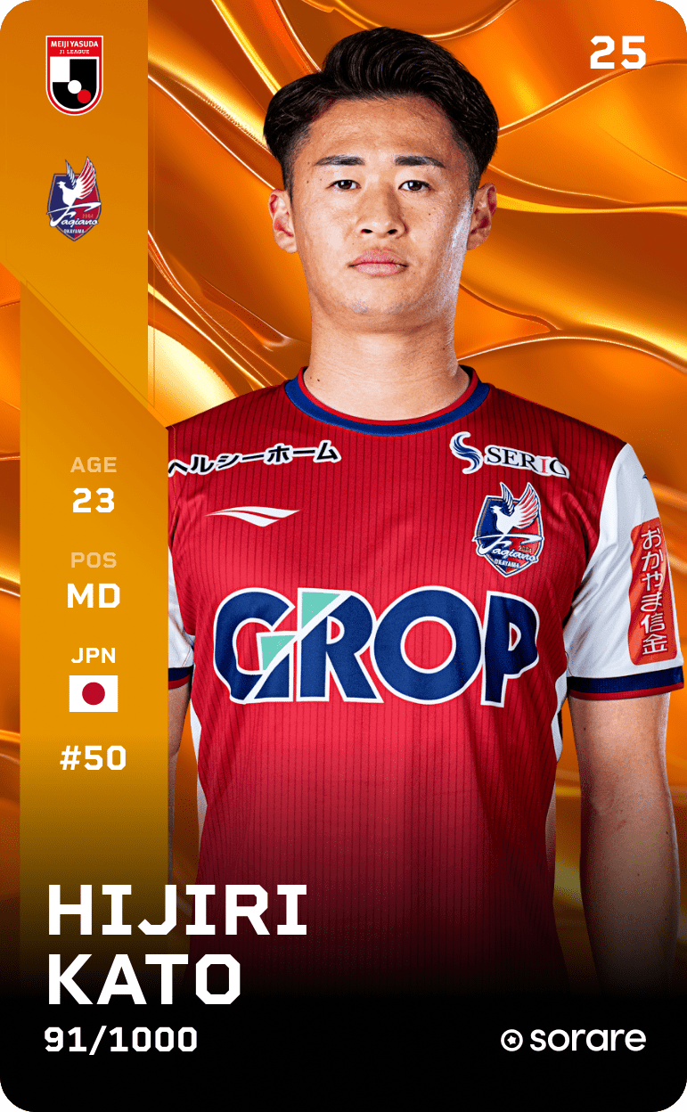 Hijiri Kato 2025-26 • Limited 91/1000