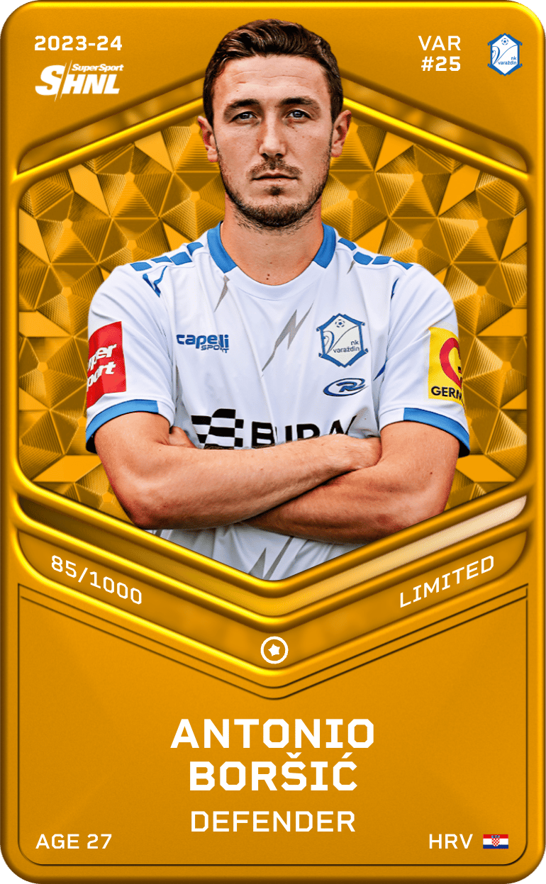 Antonio Boršić 2023-24 • Limited 85/1000