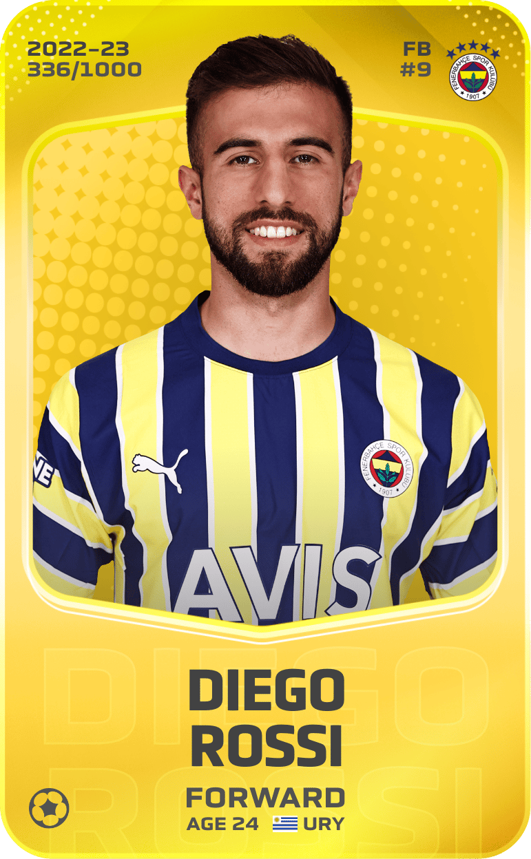 Diego Rossi 2022-23 • Limited 336/1000