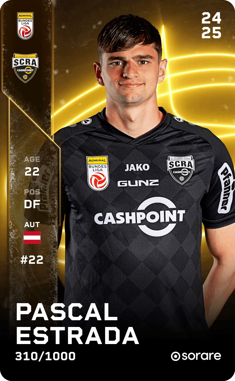 Pascal Estrada 2024-25 • Limited 310/1000