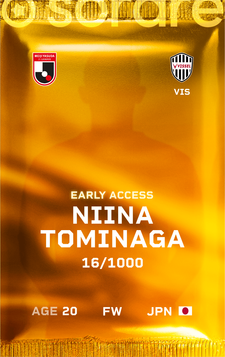 Niina Tominaga 2025-26 • Limited 16/1000