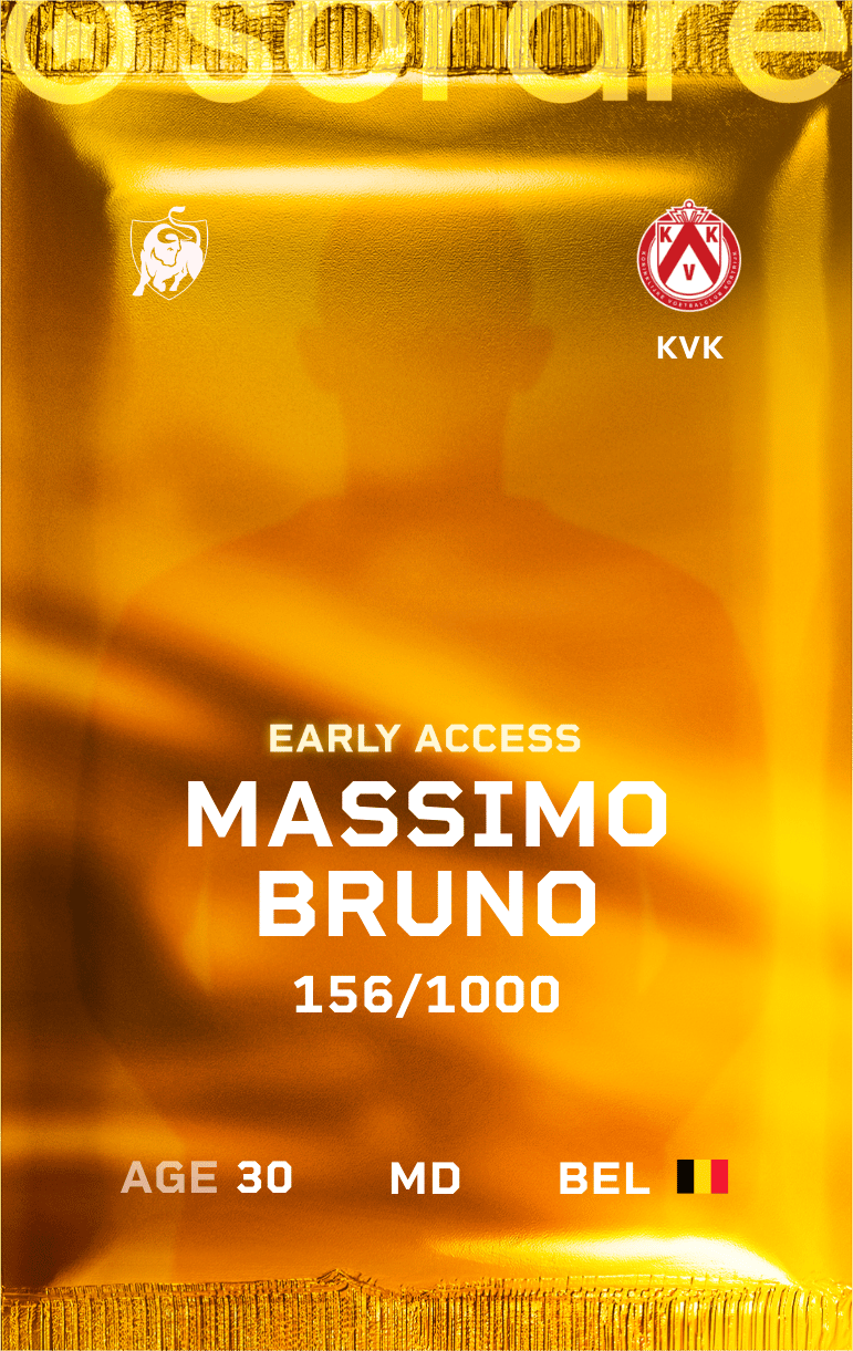 Massimo Bruno 2024-25 • Limited 156/1000
