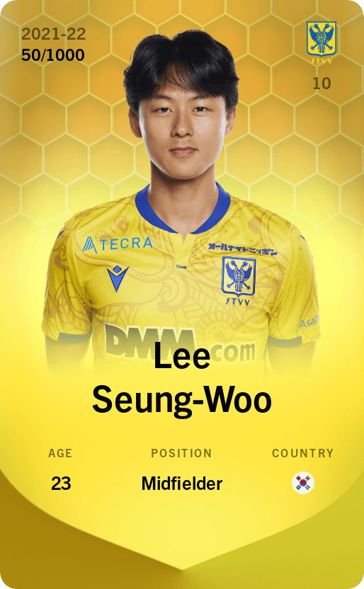 Lee Seung-Woo 2021-22 • Limited 50/1000