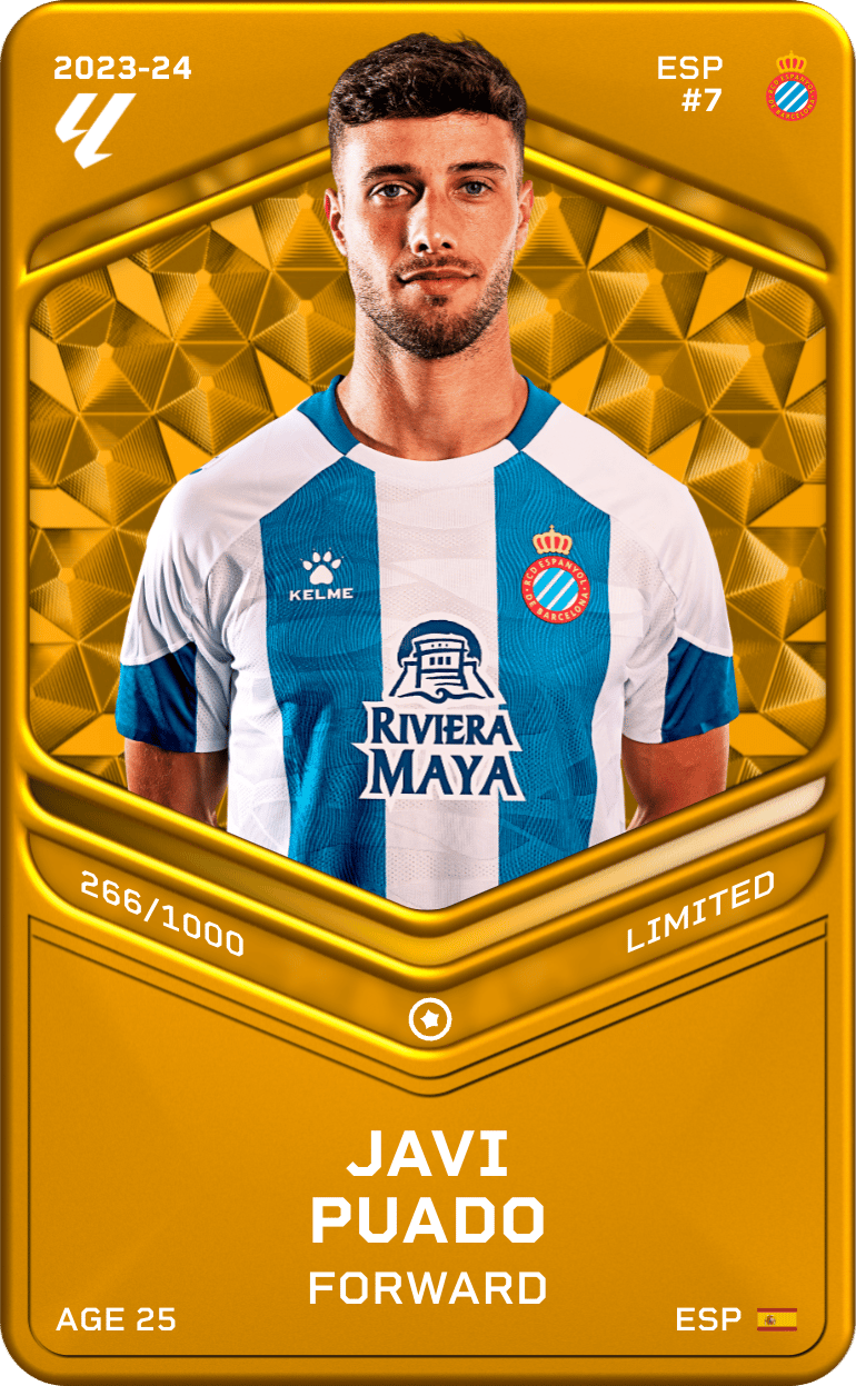 Javi Puado 2023-24 • Limited 266/1000