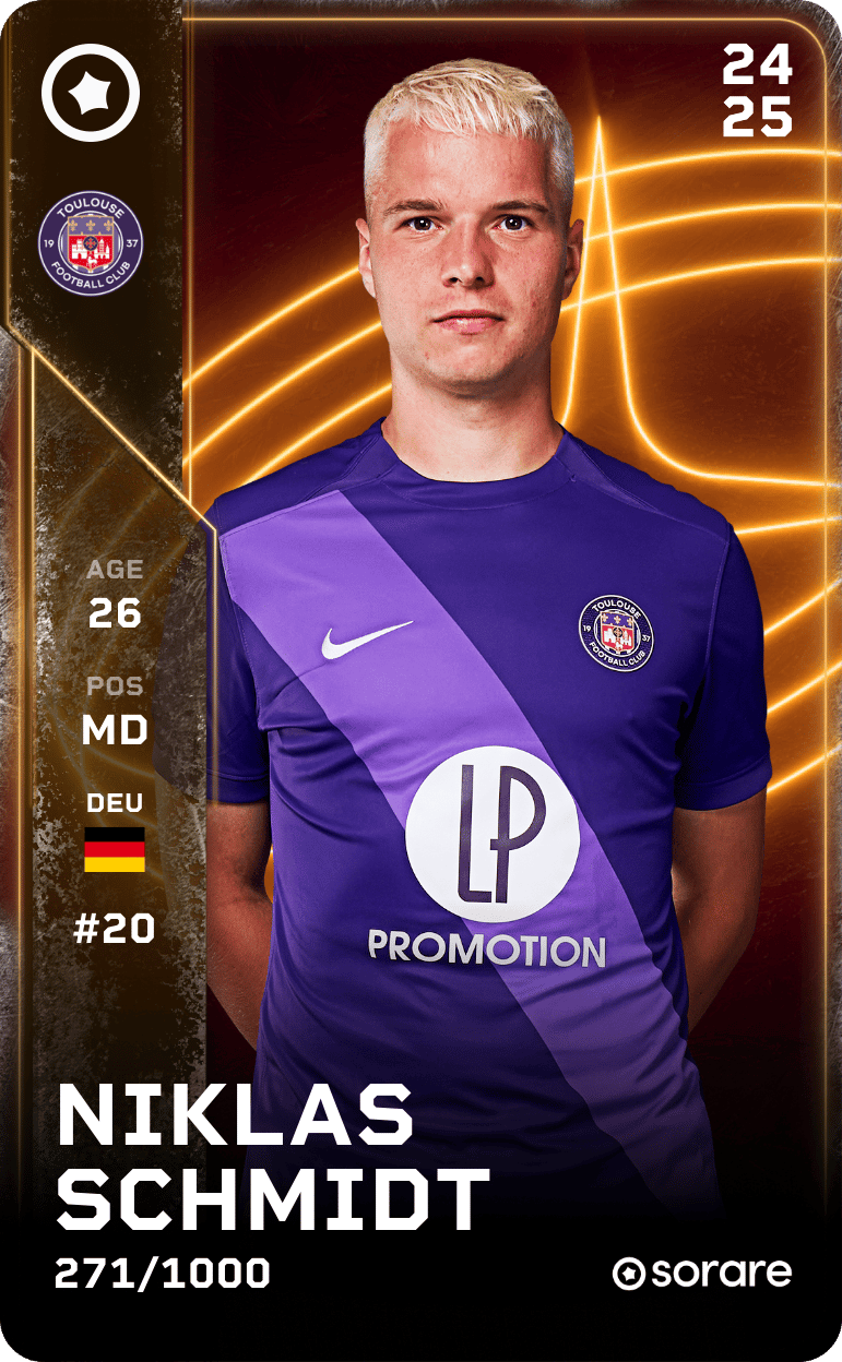Niklas Schmidt 2024-25 • Limited 271/1000