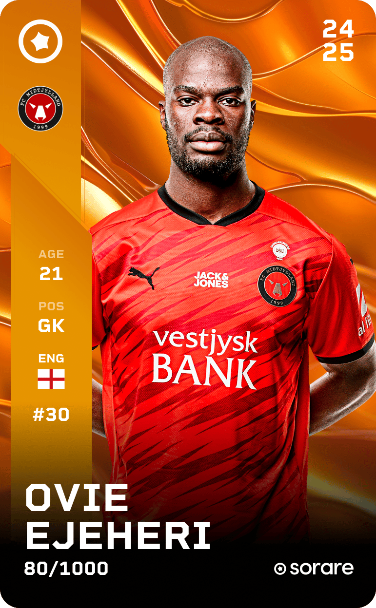 Ovie Ejeheri 2024-25 • Limited 80/1000