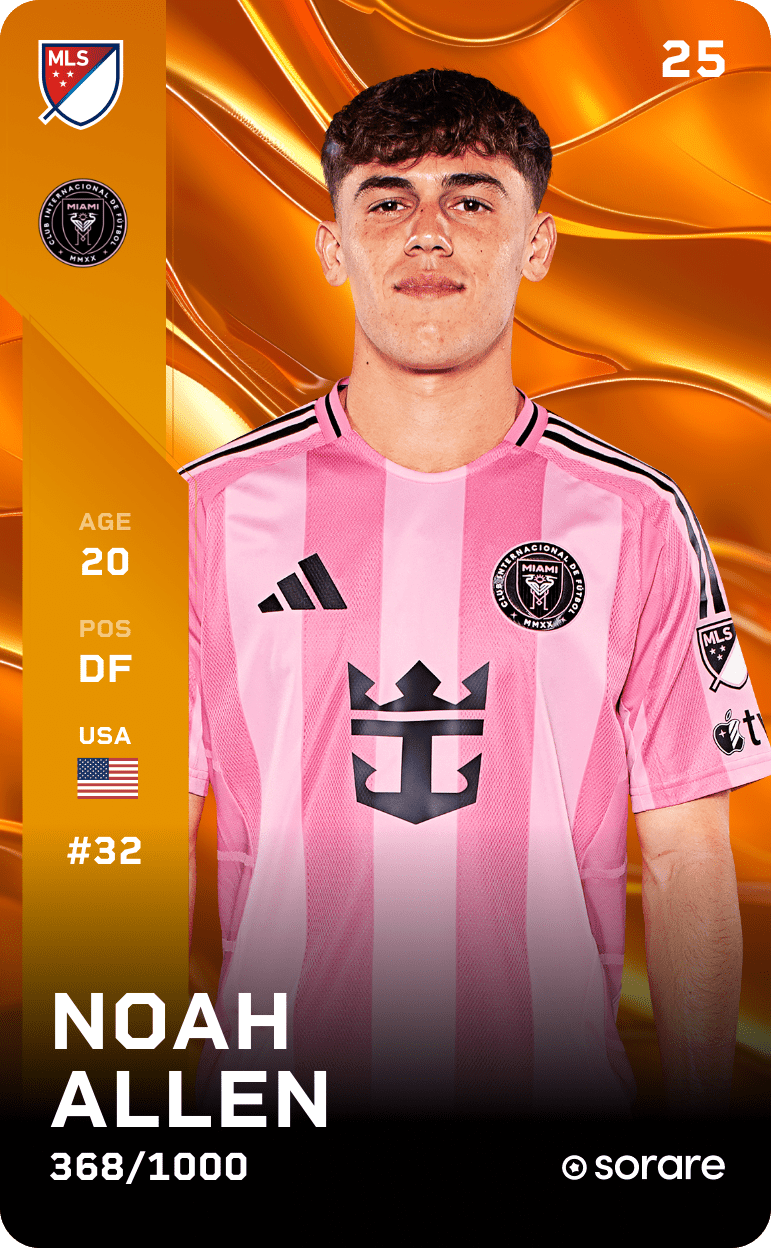Noah Allen 2025-26 • Limited 368/1000