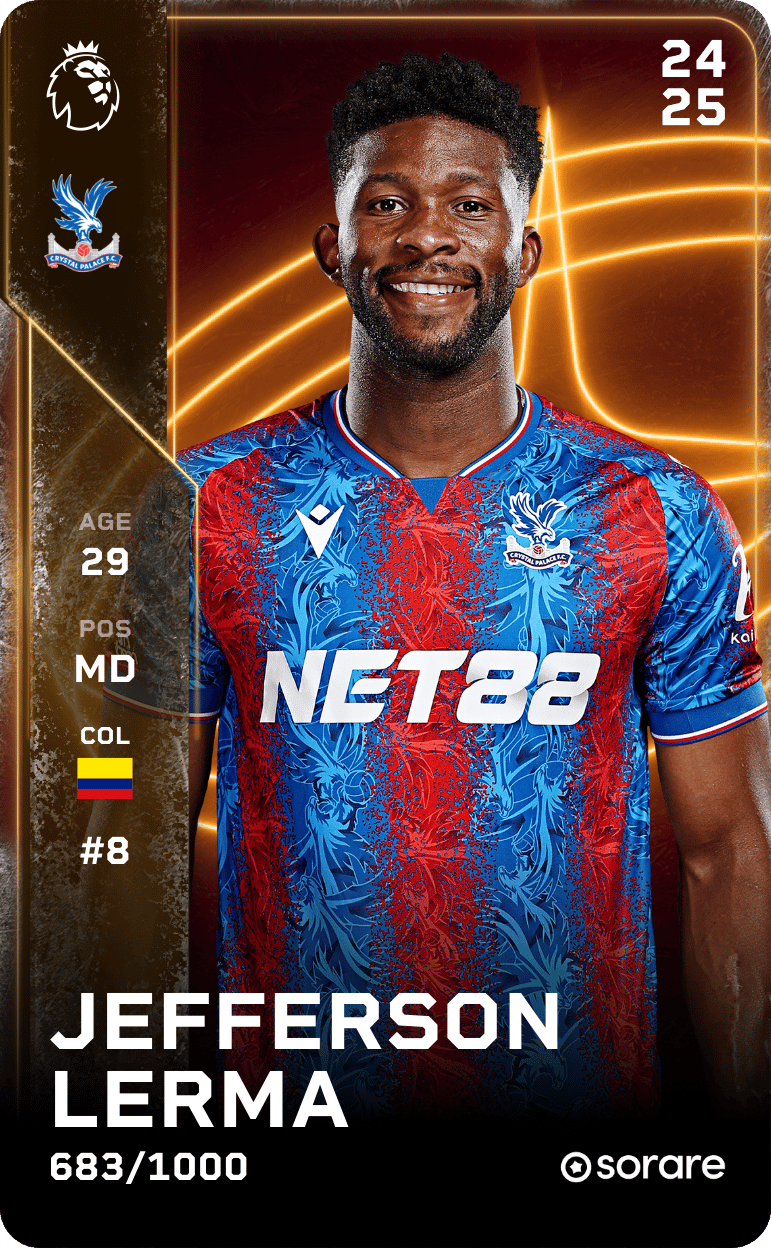Jefferson Lerma 2024-25 • Limited 683/1000