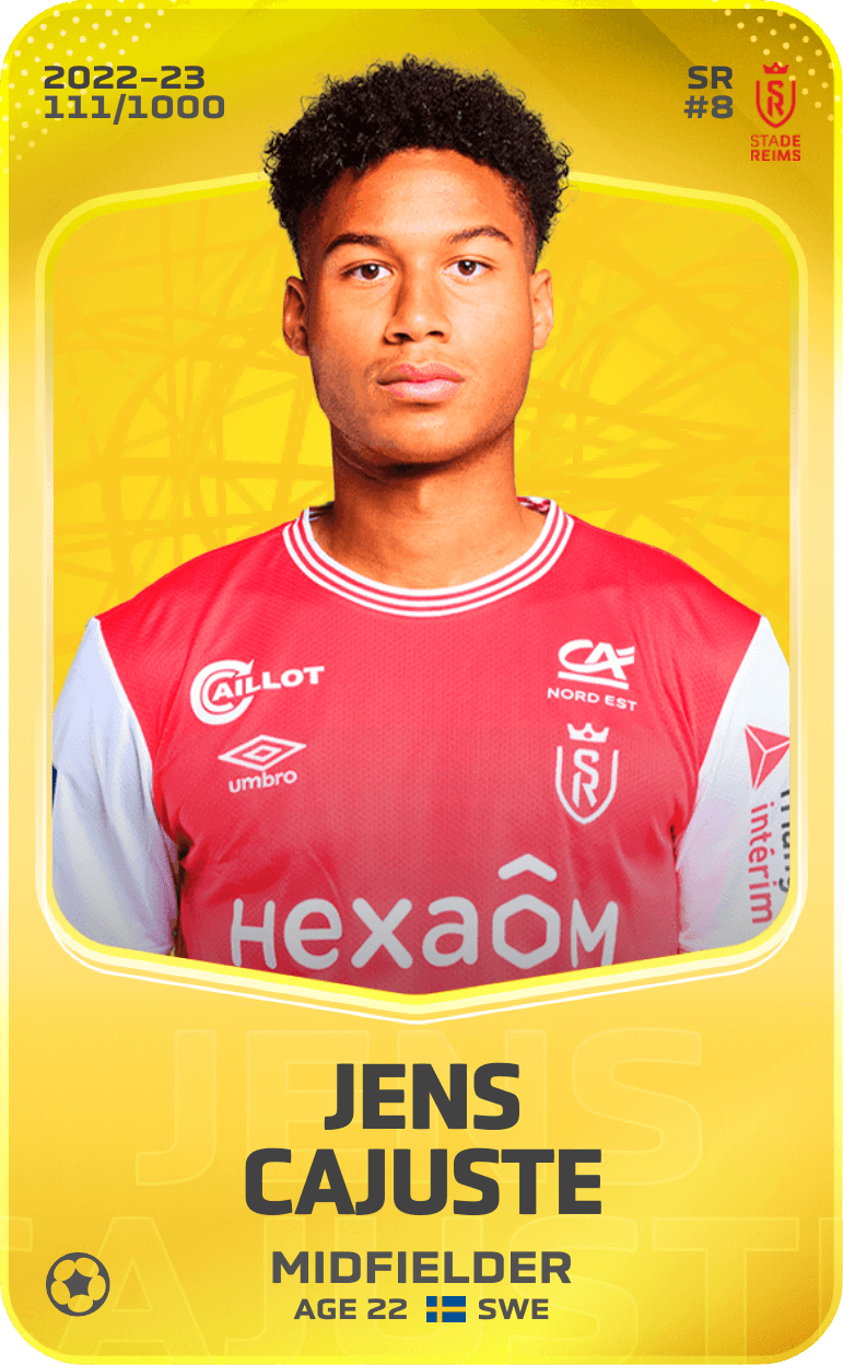 Jens Cajuste 2022-23 • Limited 111/1000
