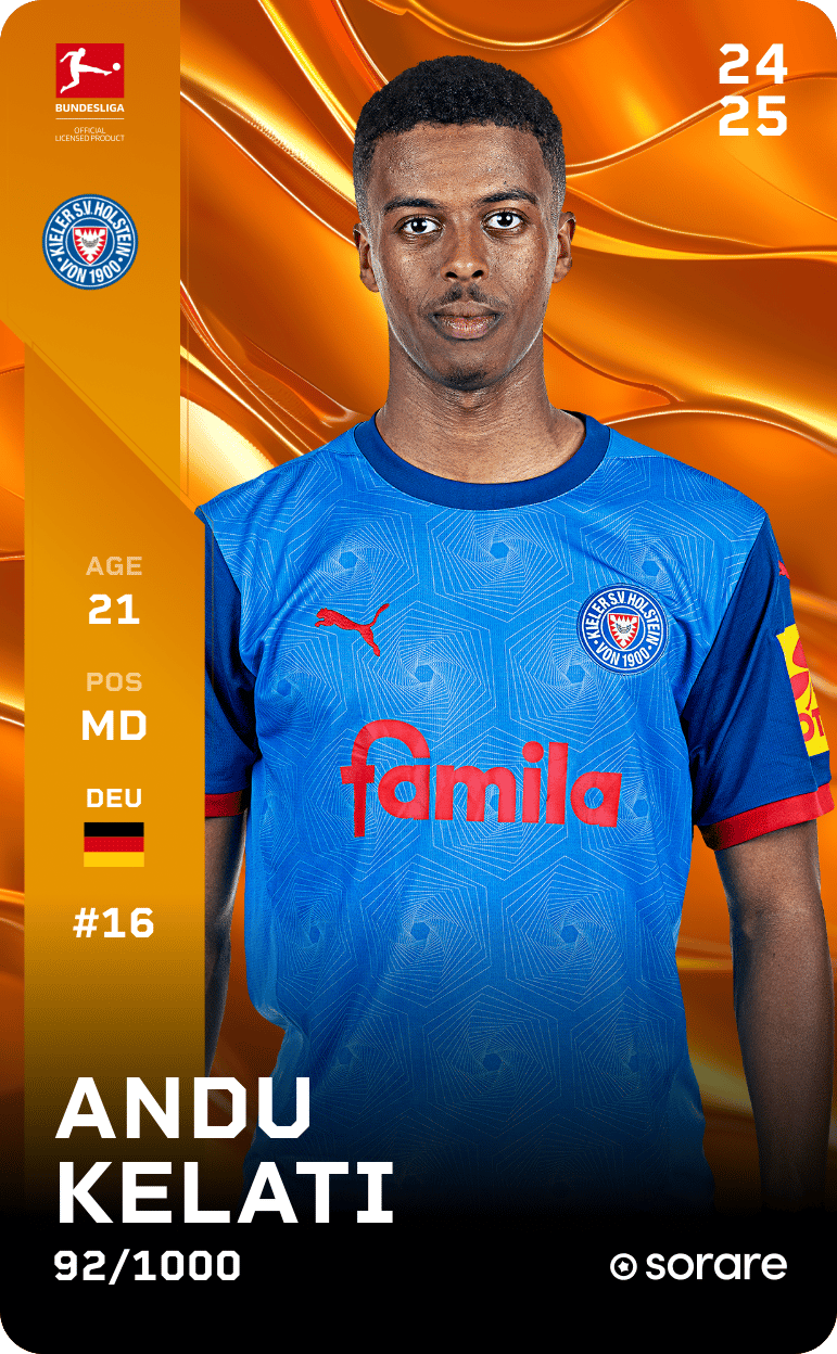 Andu Kelati 2024-25 • Limited 92/1000