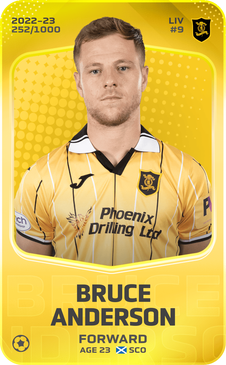 Bruce Anderson 2022-23 • Limited 252/1000