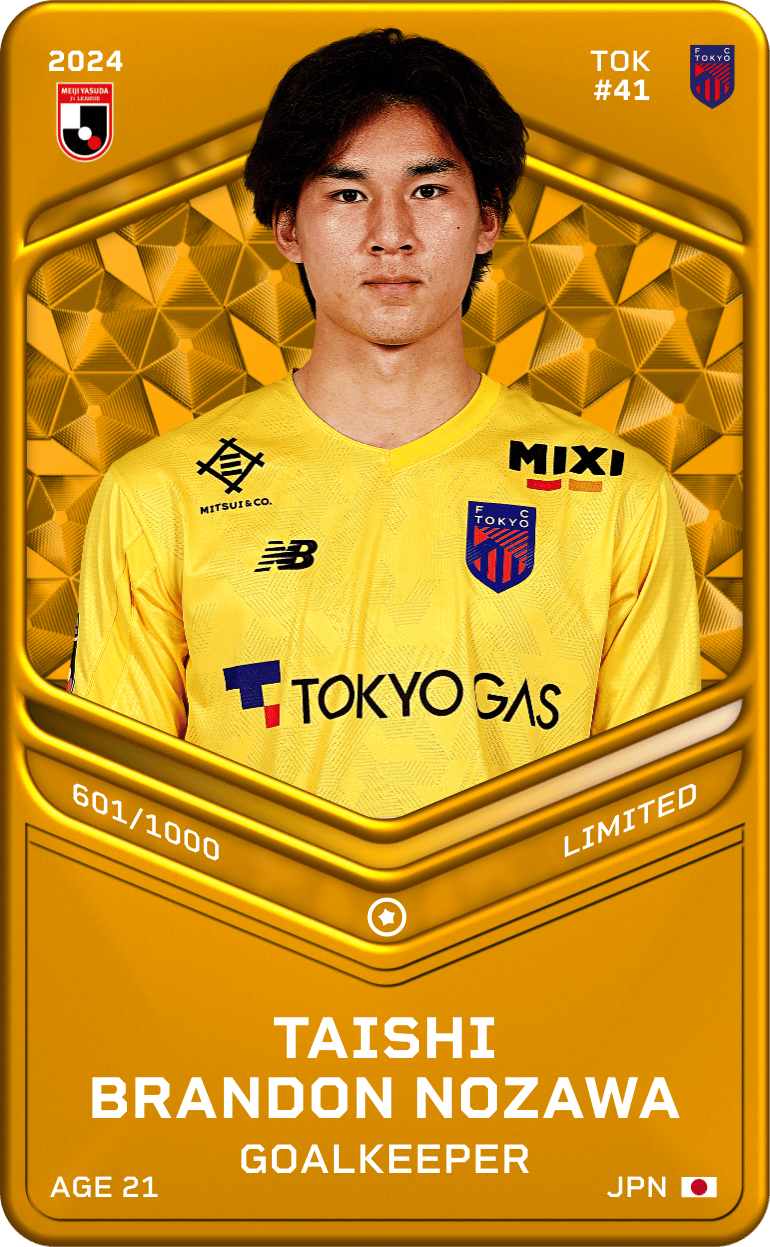 Taishi Brandon Nozawa 2024-25 • Limited 601/1000