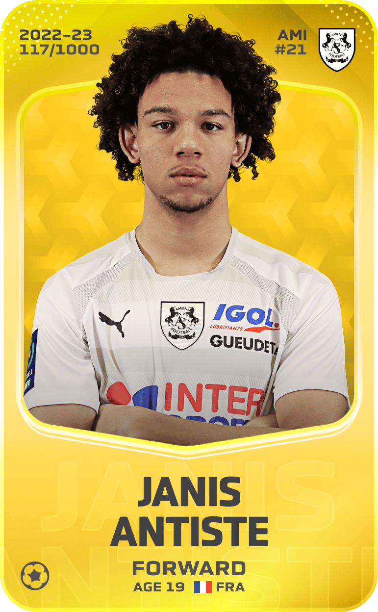 Janis Antiste 2022-23 • Limited 117/1000