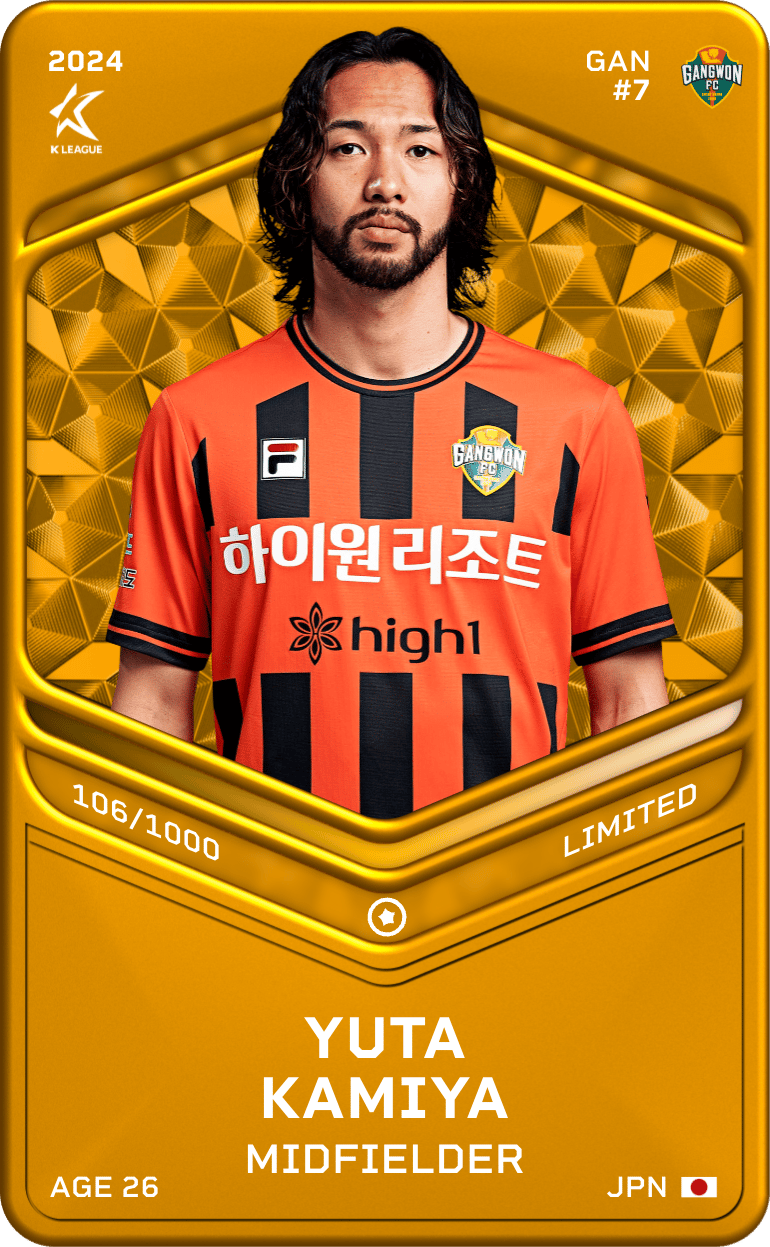 Yuta Kamiya 2024-25 • Limited 106/1000