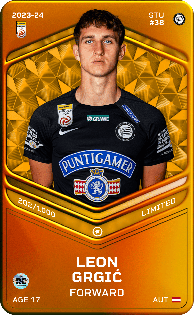 Leon Grgić 2023-24 • Limited 202/1000