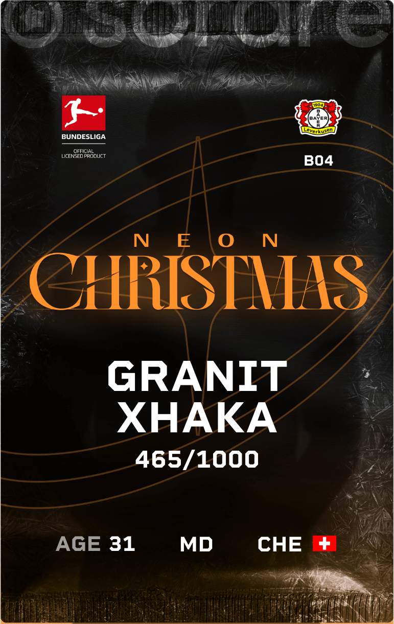 Granit Xhaka 2024-25 • Limited 465/1000