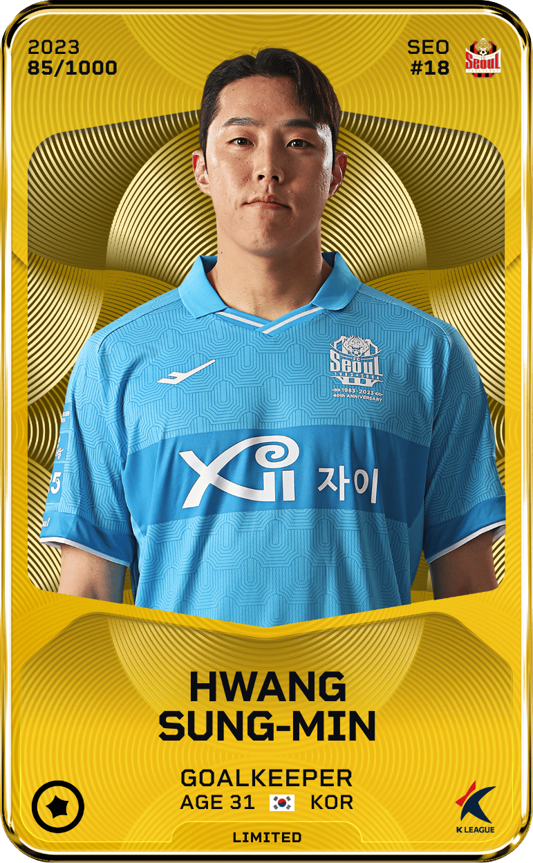 Hwang Sung-Min 2023-24 • Limited 85/1000
