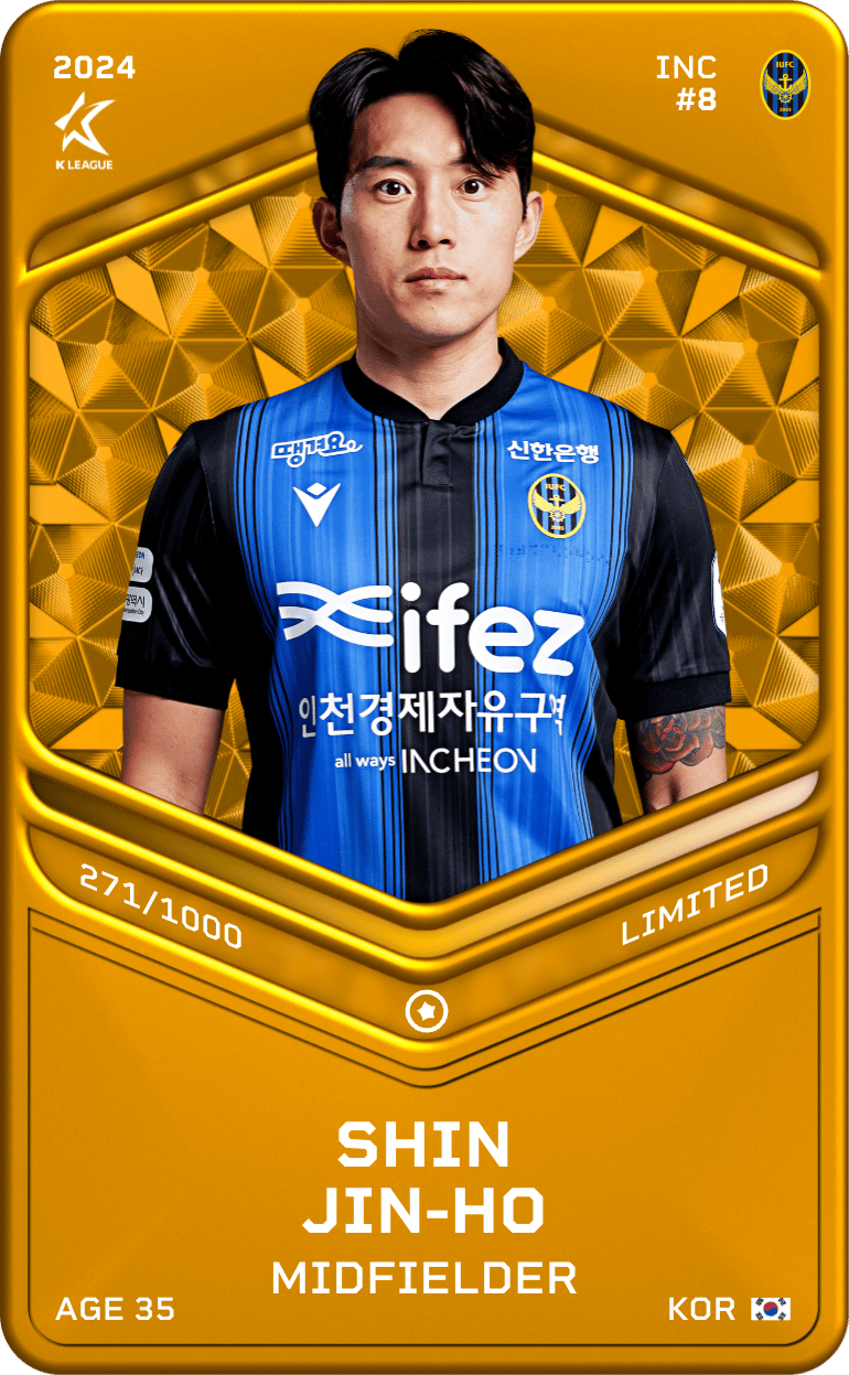 Shin Jin-Ho 2024-25 • Limited 271/1000