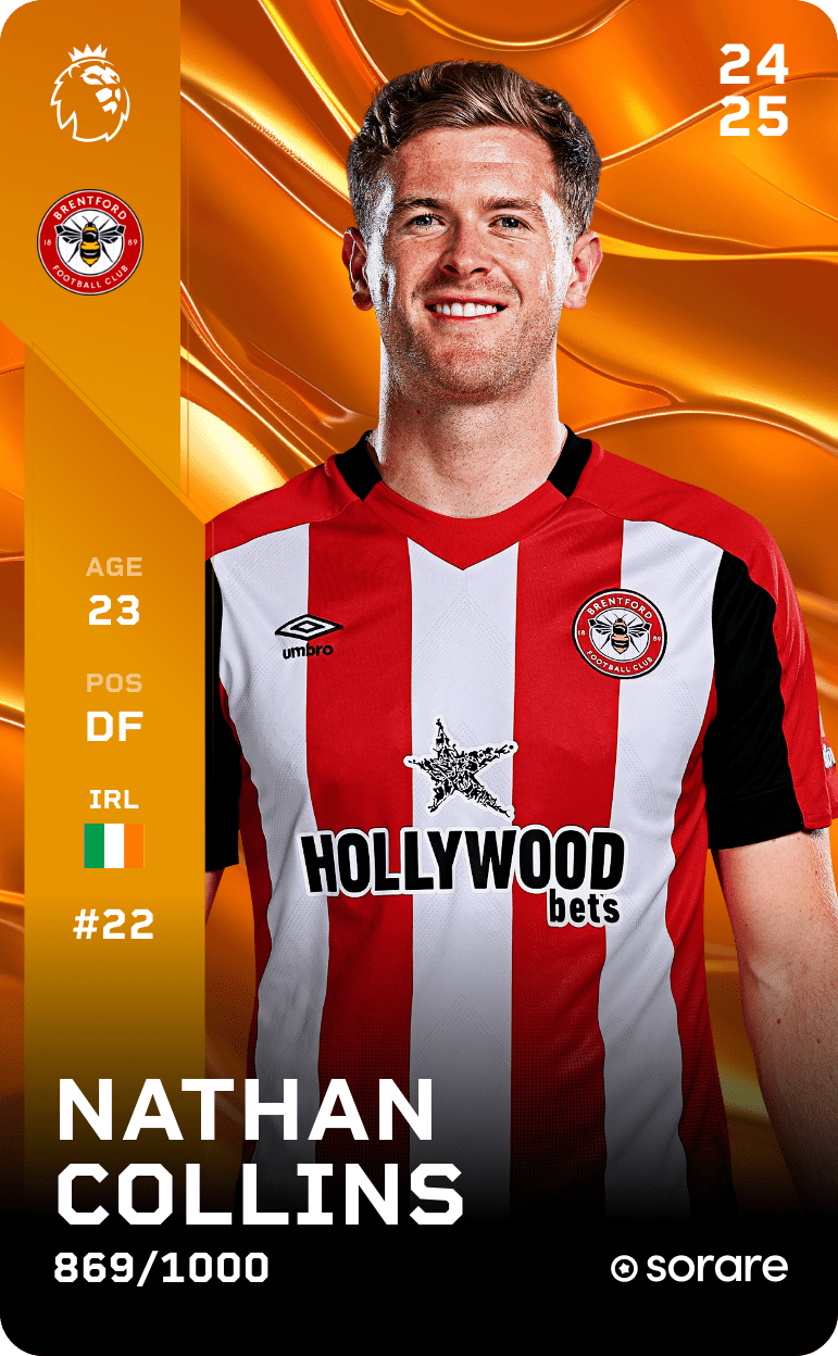 Nathan Collins 2024-25 • Limited 869/1000