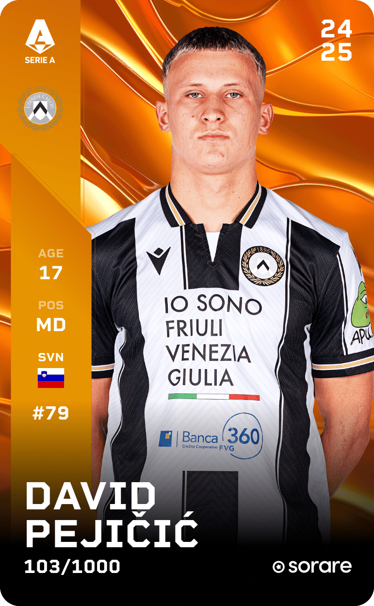 David Pejičić 2024-25 • Limited 103/1000