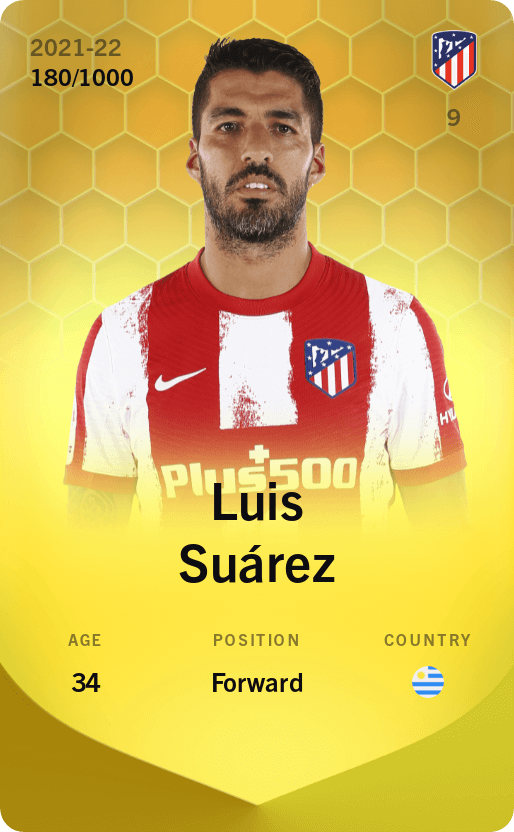 Luis Suárez 2021-22 • Limited 180/1000