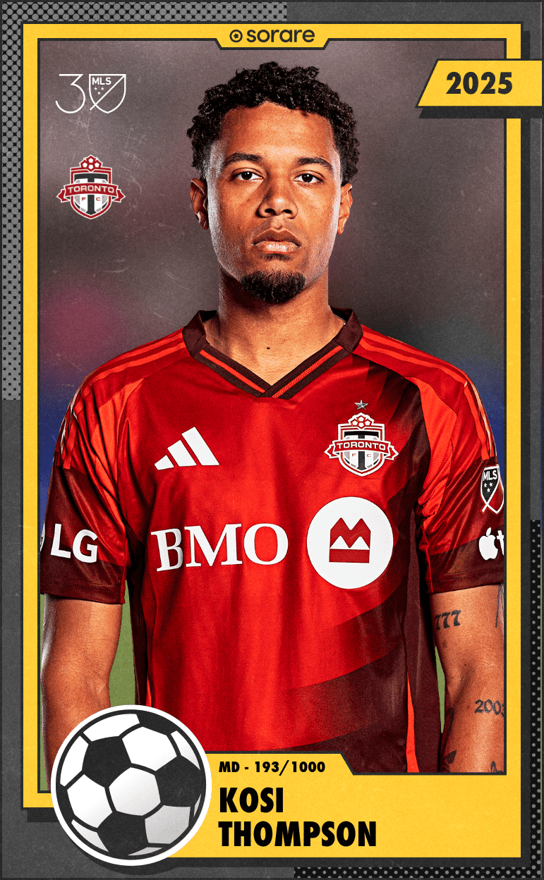 Kosi Thompson 2025-26 • Limited 193/1000