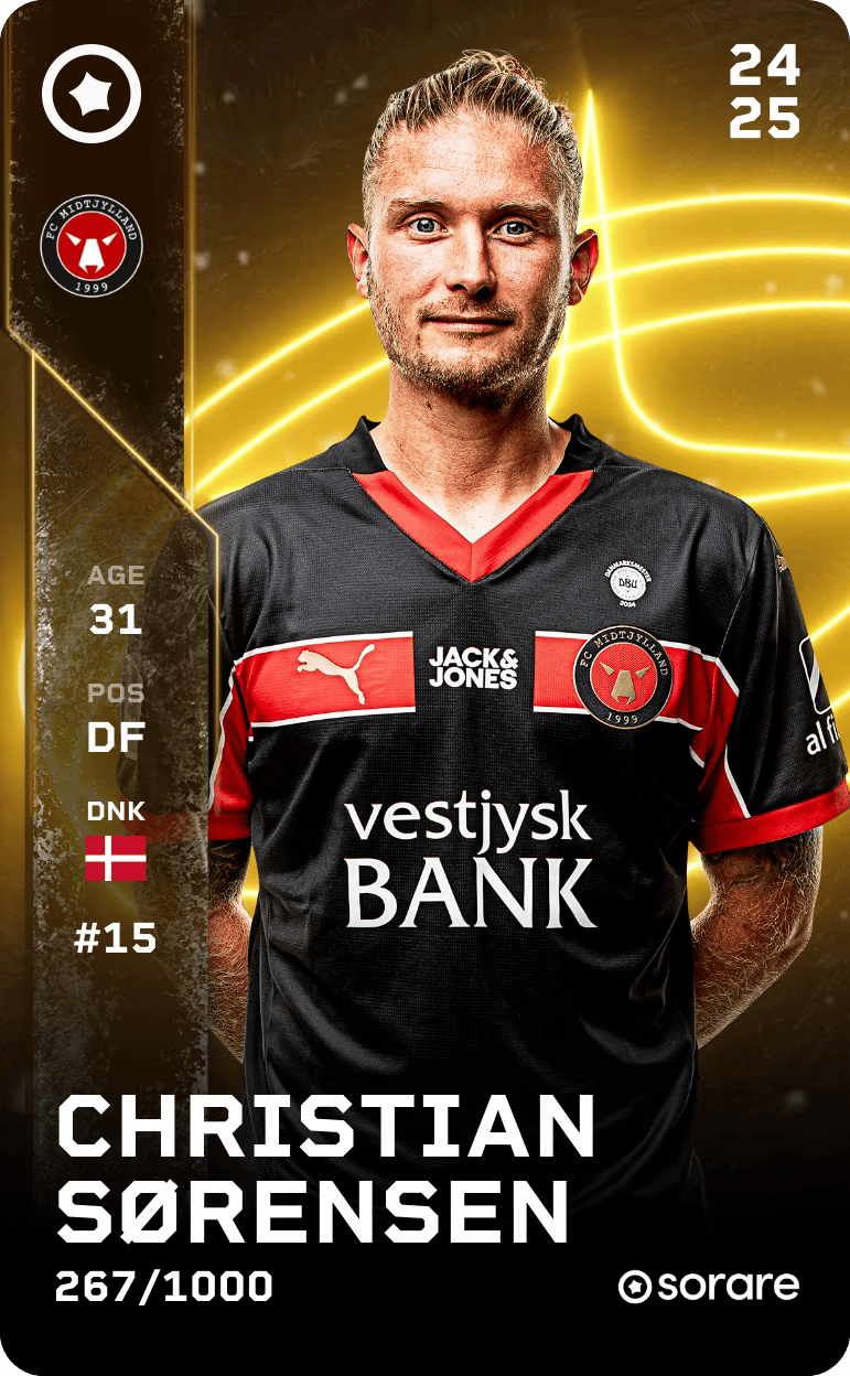 Christian Sørensen 2024-25 • Limited 267/1000