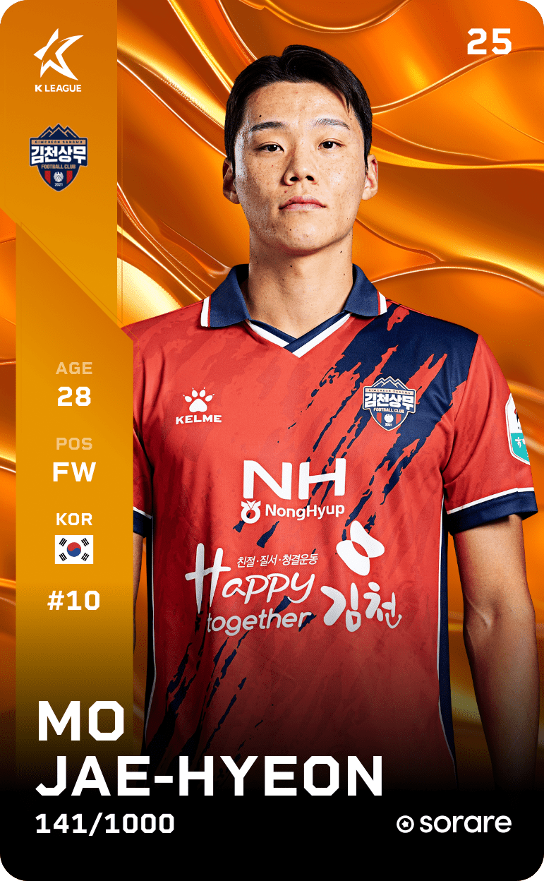 Mo Jae-Hyeon 2025-26 • Limited 141/1000