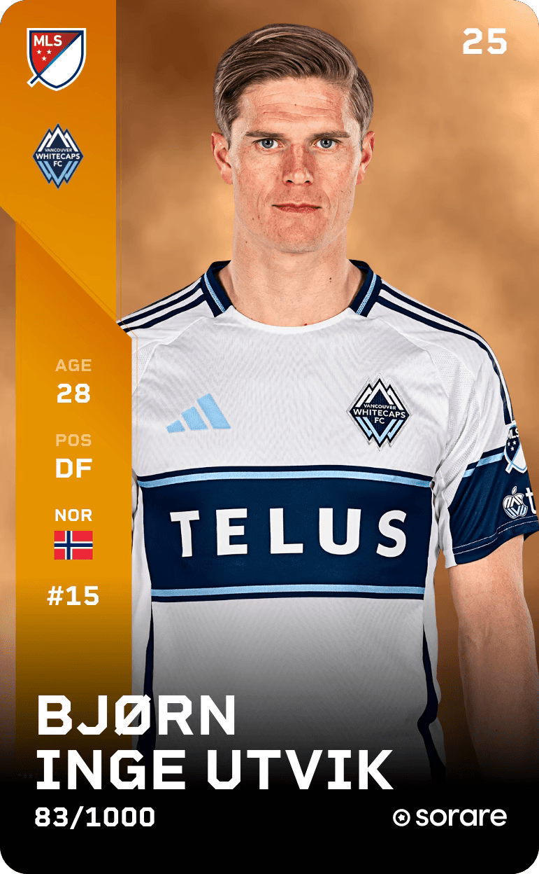 Bjørn Utvik 2025-26 • Limited 83/1000