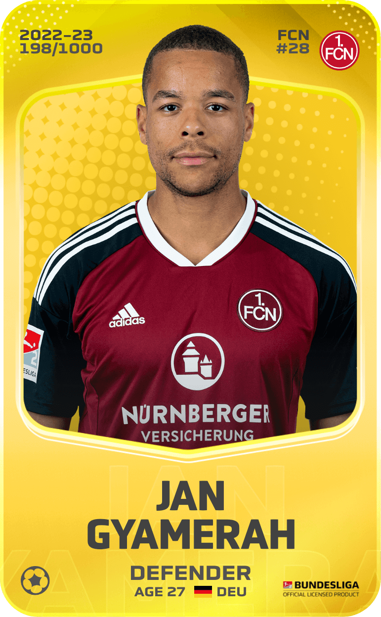 Jan Gyamerah 2022-23 • Limited 198/1000