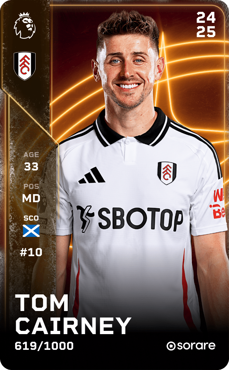 Tom Cairney 2024-25 • Limited 619/1000